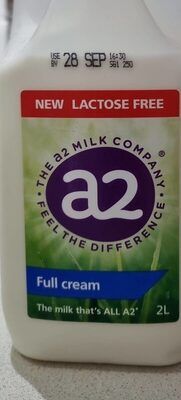 FARMDALE Lactose Free Full Cream Milk 2L